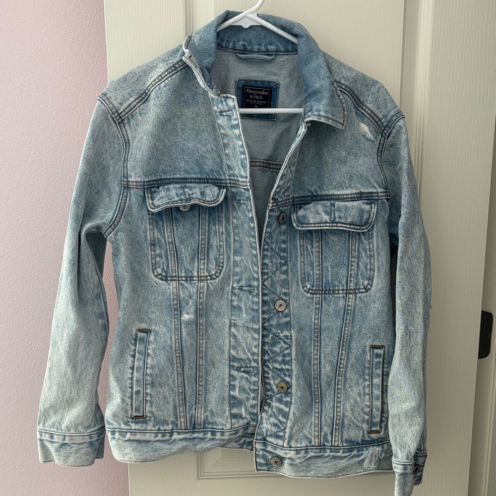 Abercrombie & Fitch Blue Denim Jacket